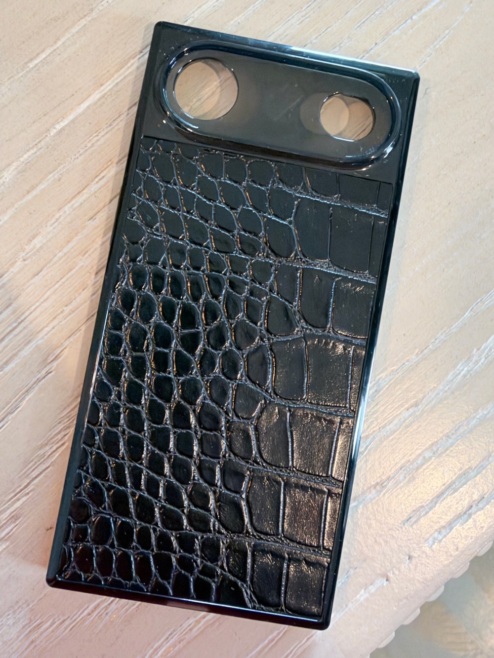Leather iPhone Air Case by Flaunt